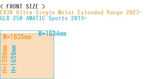 #EX30 Ultra Single Motor Extended Range 2023- + GLB 250 4MATIC Sports 2019-